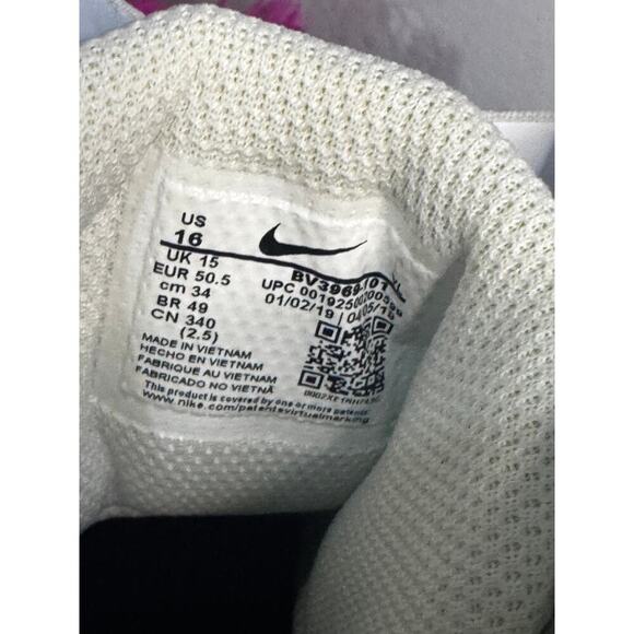 Nike Force Savage Shark 2 Football Cleats White/Navy | Men’s Size 18 - Picture 5 of 5